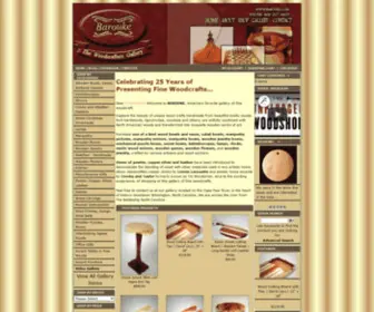 Barouke.com(The WoodCrafters Gallery) Screenshot