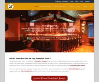 Barplan.com(Easy Home Bar Plans) Screenshot