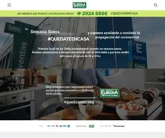 Barracaeuropa.com.uy(Tienda Online) Screenshot