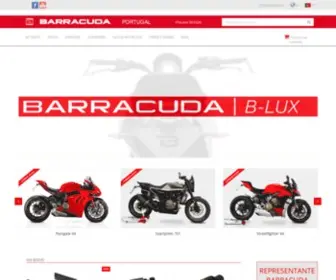 Barracudamoto.pt(BarracudaMoto motorcycle accessories) Screenshot