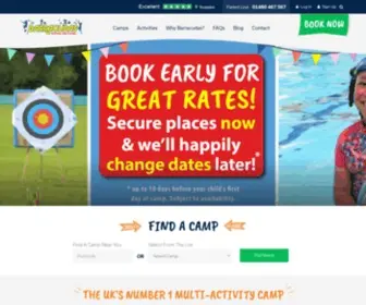 Barracudas.co.uk(Multi-Activity Camps) Screenshot