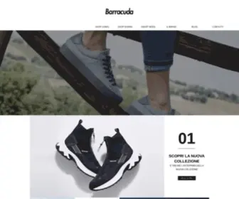 Barracudashoes.it(Barracuda calzature) Screenshot