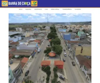 Barradochoca.com.br(Prefeitura Municipal de Barra do Choça) Screenshot
