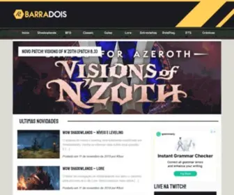 Barradois.com(World of warcraft) Screenshot