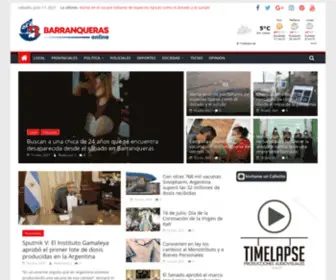 Barranquerasonline.com.ar(BARRANQUERAS ONLINE) Screenshot