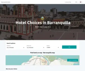 Barranquilla-Hotels.com(Barranquilla hotels & apartments) Screenshot