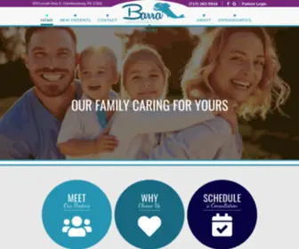 Barraorthodontics.com(Barra Orthodontics) Screenshot