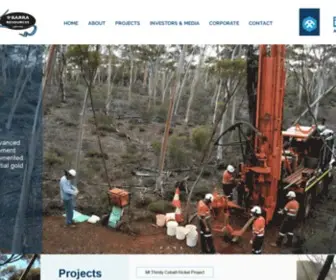 Barraresources.com.au(Barra Resources) Screenshot