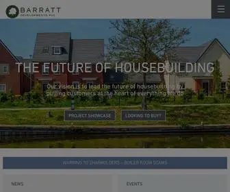 Barrattdevelopments.co.uk(Barratt Developments Plc) Screenshot