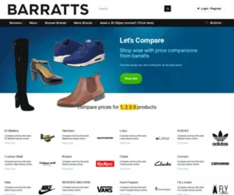 Barratts.co.uk(Women's Shoes) Screenshot