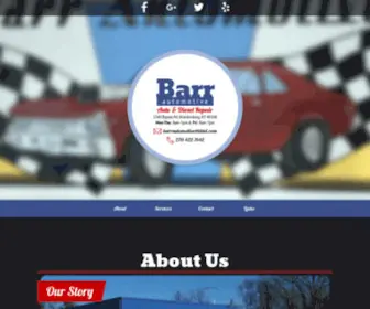 Barrautomotive.com(Barr Automotive) Screenshot