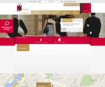 Barreau-Angers.org(Barreau d'Angers) Screenshot