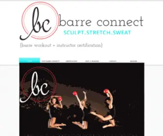 Barreconnect.com(Barre Connect) Screenshot