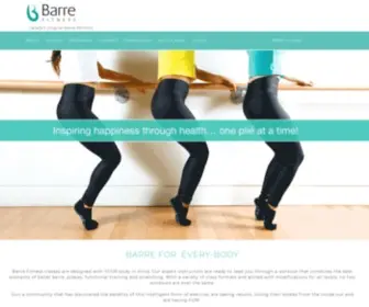 Barrefitness.com(Barre Fitness) Screenshot