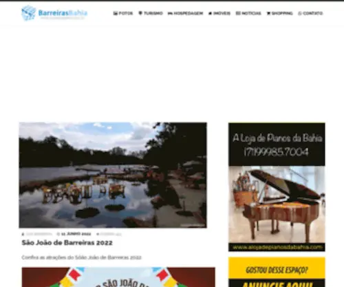 Barreirasbahia.com.br(Fotos de Barreiras e Região oeste da Bahia) Screenshot