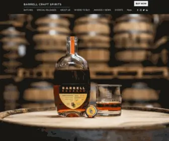 Barrellbourbon.com(Barrell Bourbon) Screenshot