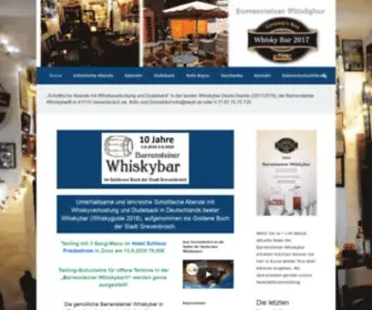 Barrensteiner-Whiskybar.de(Die Barrensteiner Whiskybar®) Screenshot