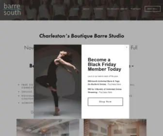 Barresouth.com(Barre South) Screenshot