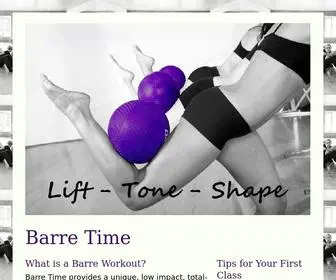 Barretime.net(Barre Time) Screenshot