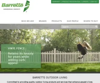 Barretteoutdoorliving.com(Barrette Outdoor Living) Screenshot