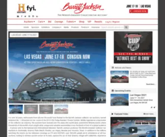 Barrettjackson.com(Be a part of the world's greatest classic car auction. Learn when Barrett) Screenshot