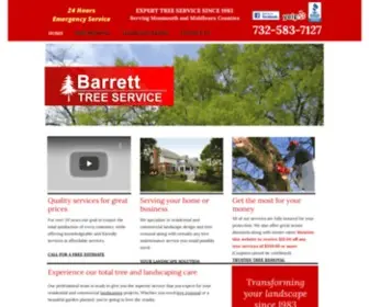 Barretttreeservicenj.com(Tree Service Holmdel NJ) Screenshot