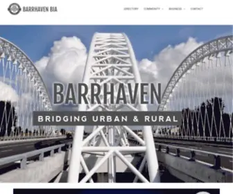 Barrhavenbia.ca(The Barrhaven Business Improvement Area) Screenshot