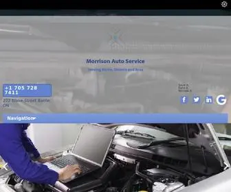 Barrieautorepair.ca(Auto Repair in Barrie) Screenshot