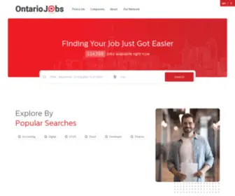 Barriejobs.com(Your source for Jobs in Ontario Canada) Screenshot
