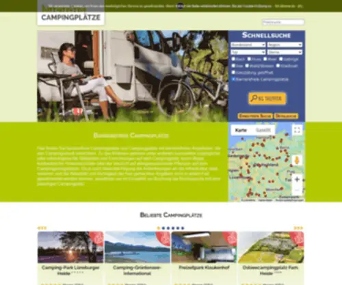Barrierefreie-Campingplaetze.de(Barrierefreie Campingplätze) Screenshot