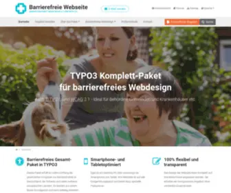 Barrierefreie-Webseite.de(Barrierefreie Webseite) Screenshot