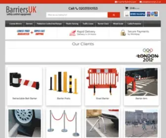 Barriersuk.co.uk(All in One Ecommerce Platform) Screenshot