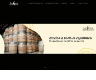 Barrilderoble.com(La Casa del Barril) Screenshot