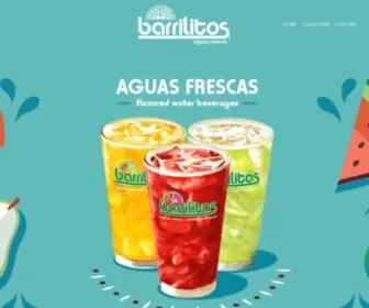 Barrilitosaguasfrescas.com(Barrilitos) Screenshot