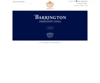 Barrington-Direct.com(Barrington OES) Screenshot