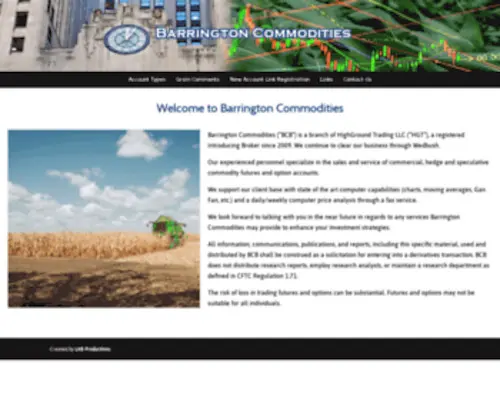 Barringtoncommodities.com(Barringtoncommodities) Screenshot