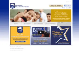 Barringtoneducation.org(Barrington Education Foundation) Screenshot