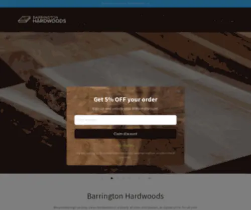 Barringtonhardwoods.com(BARRINGTON HARDWOODS) Screenshot