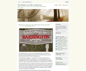 Barringtonhillsobserver.com(The Barrington Hills Observer) Screenshot