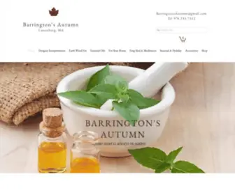 Barringtonsautumn.com(Barrington's Autumn) Screenshot