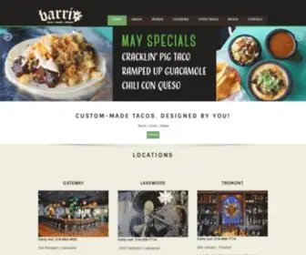 Barrio-Tacos.com(Barrio Tacos) Screenshot