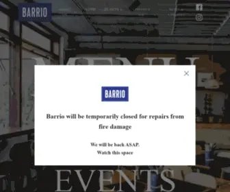 Barriobyronbay.com.au(Byron Bay Restaurant) Screenshot