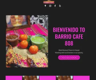 Barriocafe808.com(Barriocafe 808) Screenshot