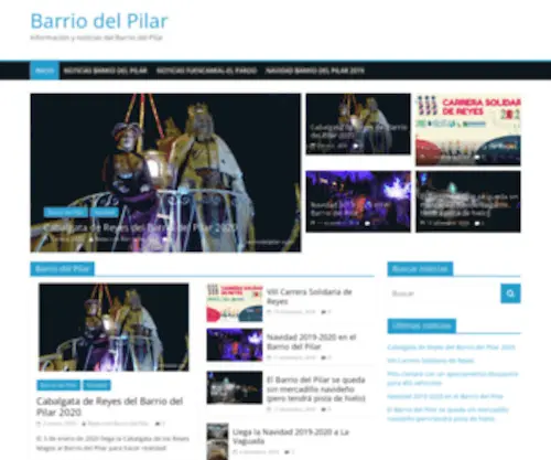 Barriodelpilar.com(Barrio del Pilar) Screenshot