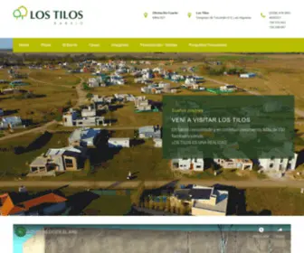 Barriolostilos.com.ar(Los Tilos) Screenshot