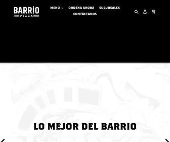 Barriopizza.com(Barrio Pizza Via Porras) Screenshot