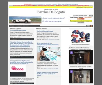 Barriosdebogota.com(Barrios de Bogota) Screenshot