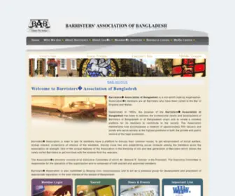 Barristersbd.com(Barristers' Association of Bagladesh news) Screenshot