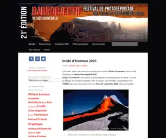 Barrobjectif.com(Le festival international du photoreportage en CharenteBarrobjectif) Screenshot