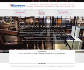 Barronslumber.com(Building Supply Store) Screenshot